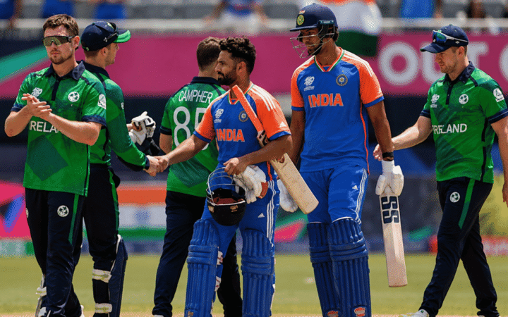 Ireland Beat India for First Time in T20I History, Win by 34 Runs in Belfasta